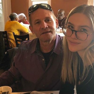Picture of Sofia Hublitz and her father Keiran Lawrence Gaughan.